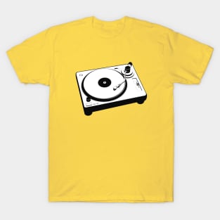 pop art vinyl turntable T-Shirt